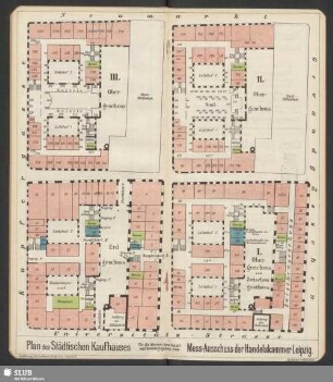 Plan des Städtischen Kaufhauses
