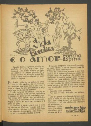 A vida bucólica e o amor
