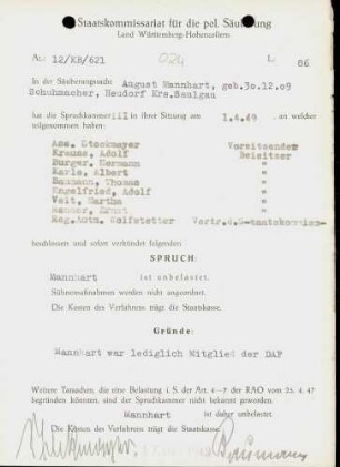 Mannhardt, August