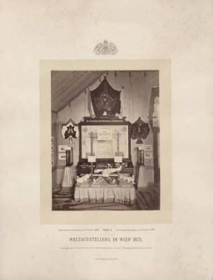 "Ausstellung vom Comité international à Genève" bei der Weltausstellung in Wien