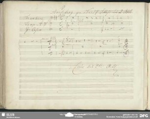No. 17 Schlussmusik (trb, timp, gran cassa)
