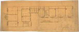 Billing, Hermann; Karlsruhe, Amalienstr. 59; Haus Durand - Grundriss 2. und 3. OG