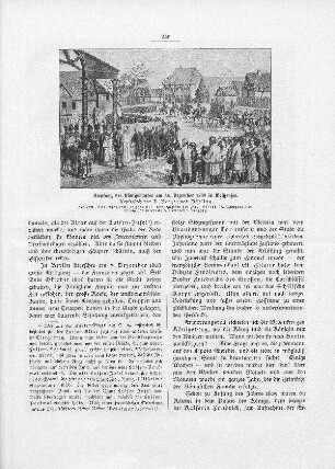Empfang des Königspaares am 23. Dezember 1809 in Weißensee