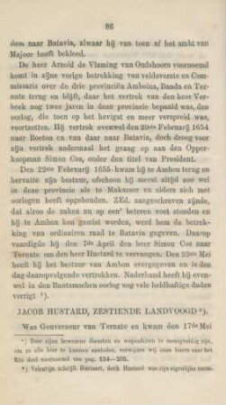 Jacob Hustard, zestiende landvoogd