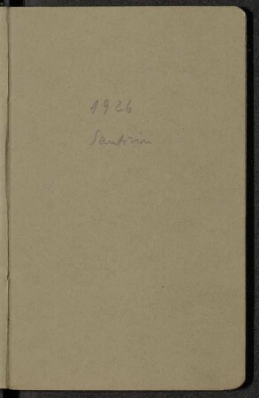 [Tagebuch 1926/II]