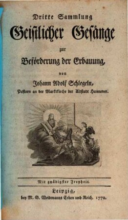 ... Sammlung Geistlicher Gesänge zur Beförderung der Erbauung, 3