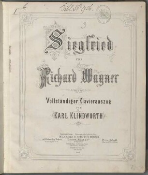 Siegfried : [Historisches Aufführungsmaterial der Bayerischen Staatsoper], 5. Siegfried