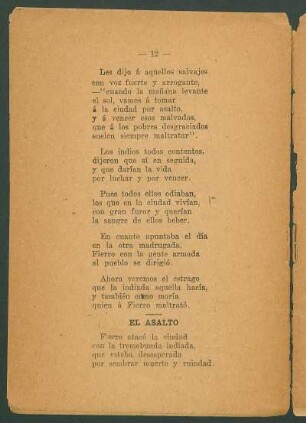 El asalto