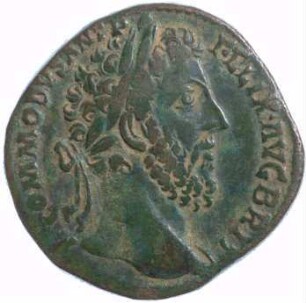 Münze, Sesterz, 187 - 188
