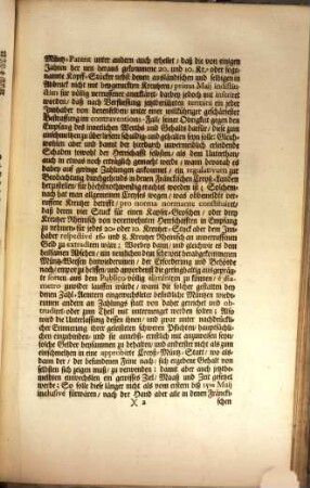 Appendix zum Müntz-Patent Derer Hohen Herren Fürsten und Ständen des Löblichen Fränckischen Crayses : De Dato Nürnberg 26ten Aprilis 1726.