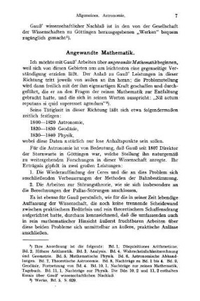 Angewandte Mathematik.
