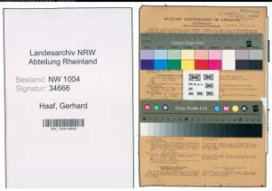 Entnazifizierung Gerhard Ten Haaf , geb. 17.05.1910 (Kaplan)