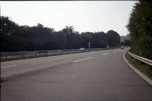 Ausfahrt aus Tangente (Karlsruhe Richtung Umkirch) zu B31a (Freiburg Richtung Umkirch)