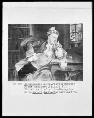 Bildnis des Friedrich Ludwig Christian Graf zu Stolberg-Gedern