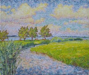 Im Sommer an der Aue