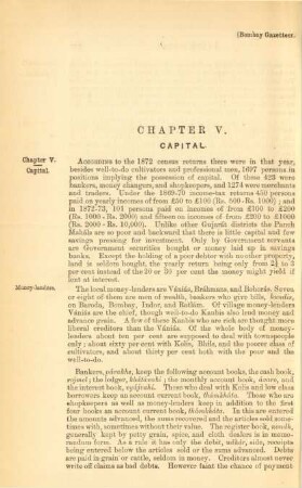 Chapter V. Capital