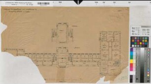 Arnsberg, Amtsgericht, Altbau, 2. Obergeschoss, Dachgeschoss (unvollständig)