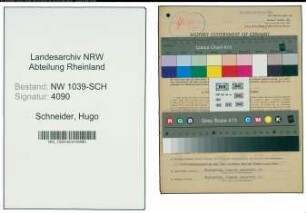 Entnazifizierung Hugo Schneider , geb. 05.08.1913 (Kaplan)
