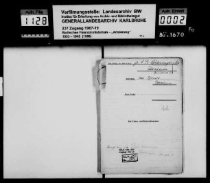 Firma S. B. Schlesinger in Pforzheim