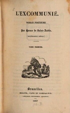 L' excommunié : roman posthume, 1