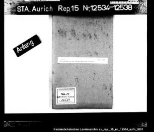 Die Schächer bei der Synagogengemeinde in Aurich