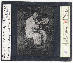 Brüssel, Bib. Royale: 18723 (Evangeliar), Evangelist. Anfang 9. Jhd.