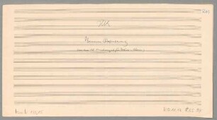 Hauskonzert, vl, pf, Excerpts - BSB Mus.N. 139,15 : [title page:] HK // Benanes Opfertanz // (aus dem kl. Hauskonzert für Violine u. Klavier)