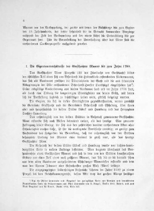 I. Die Eigentumsverhältnisse des Geesthachter Moores bis zum Jahre 1780.