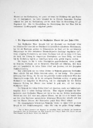 I. Die Eigentumsverhältnisse des Geesthachter Moores bis zum Jahre 1780.