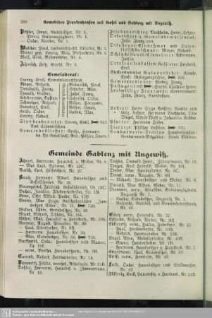 Gemeinde Gablenz mit Ungewiß