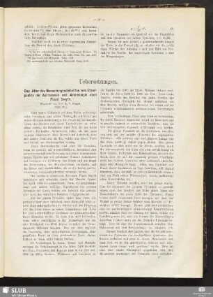 Uebersetzungen