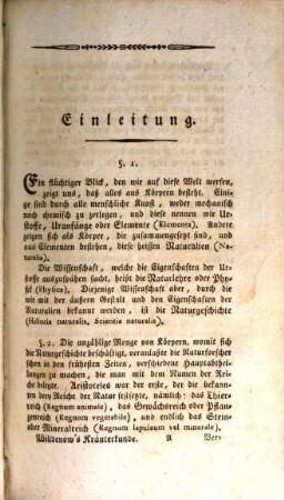 Grundriß der Kräuterkunde
