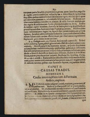 Caput II. Causas Tradit.