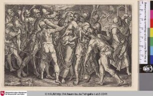 [Die Gefangennahme Christi und die Heilung des Ohres von Malchus; The arrest of Christ, the healing of Malchus's ear]