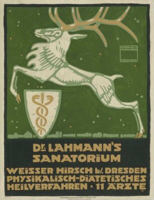Dr. Lahmann's Sanatorium Weisser Hirsch Dresden
