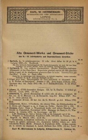 Katalog. 64. 1890