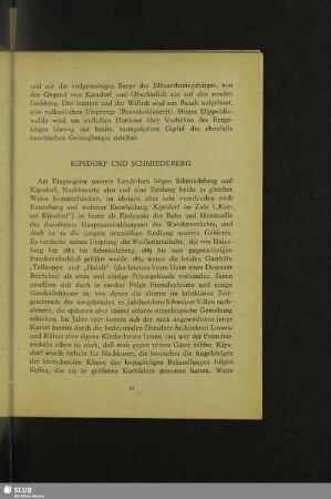 Kipsdorf Und Schmiedeberg