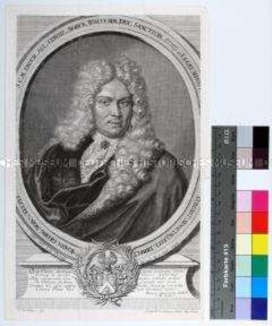 Porträt des Juristen, Politikers und Diplomaten Johann Georg Edler von Kulpis