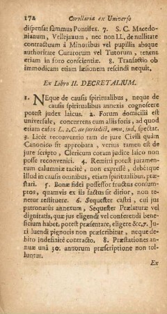 Ex Libro II. Decretalium.