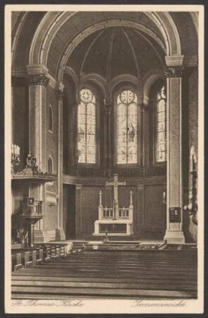 Ansichtskarte "St. Thomas-Kirche", Innenansicht [3/3]