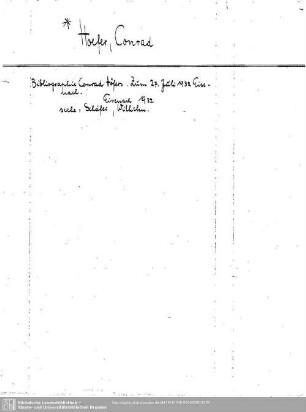 Hoefer, Conrad