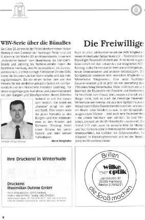 Die Freiwillige Feuerwehr Winterhude