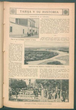 Tarija y su historia : (Narraciones de un explorador)