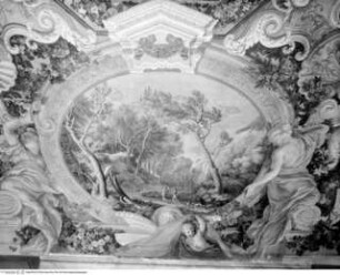 Landschaftsbilder, Landschaft mit Weinlese