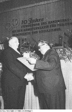 Handwerk, Privatindustrie, u.a. Veranstaltung 10 Jahre Förderung des Handwerks, Januar 1960 - Januar 1961