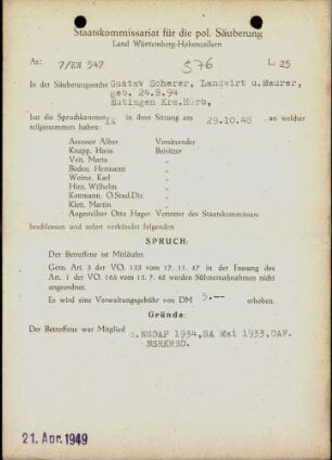 Scherer, Gustav