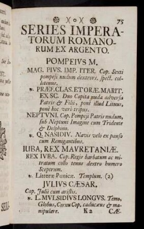 75-588, Series Imperatorum Romanorum