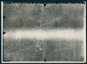 Foto der Ortschaft Croisilles südöstlich von Arras (Luftbild)