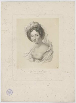 Bildnis der Marie Julie Boulanger
