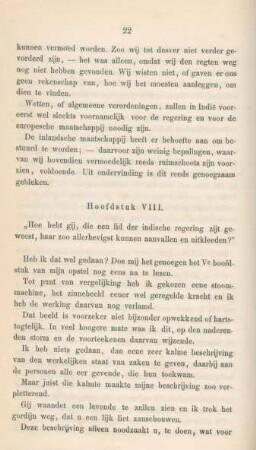 Hoofdstuk VIII. "Hoe hebt gij, die een lid der indische regering zijt geweest, haar zoo ...